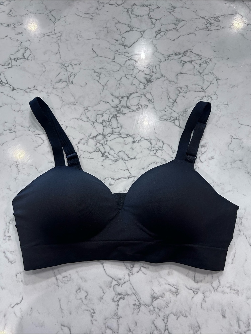 Truekind Black Supportive Comfort Wireless Shaping Bra Size XL